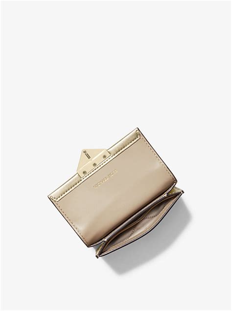 michael kors cece small wallet|Cece Small Metallic Leather Wallet .